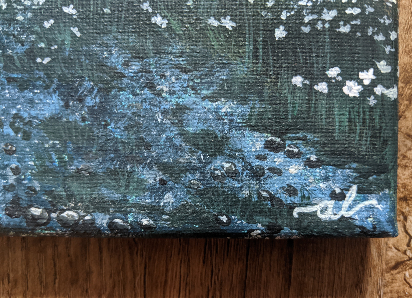 Slice of Heaven in New Haven, VT - Original Painting 8x10in