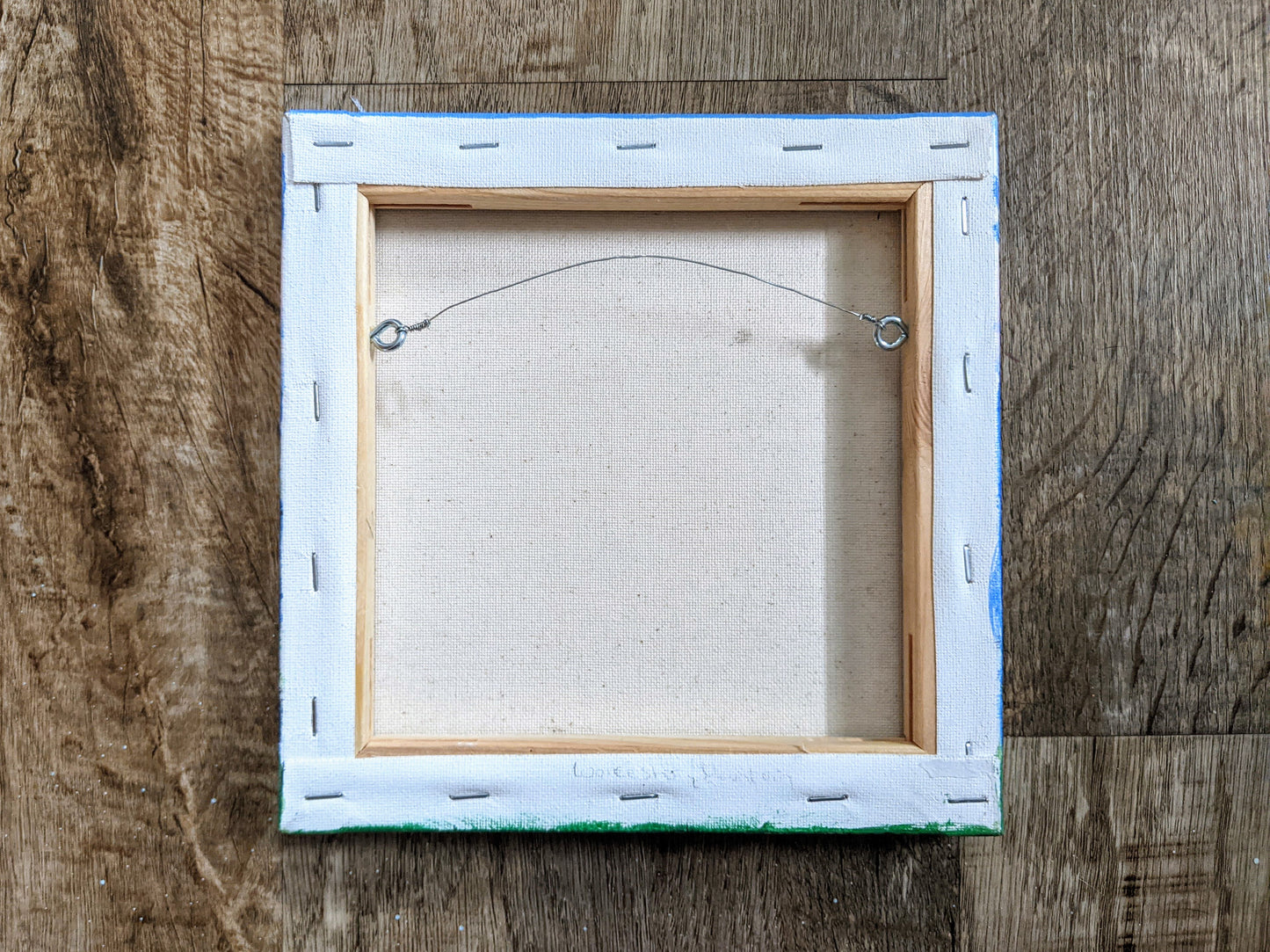 View from East Montpelier, VT - Original Painting 8x8in