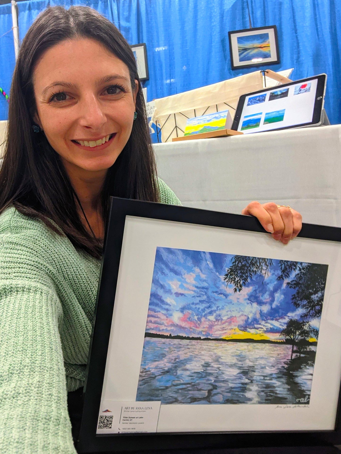 Sunset at Lake Carmi, VT - Fine Art Print