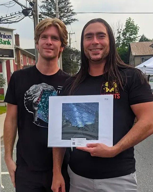 Milky Way from the top of the Notch, VT - Fine Art Print 11x14in