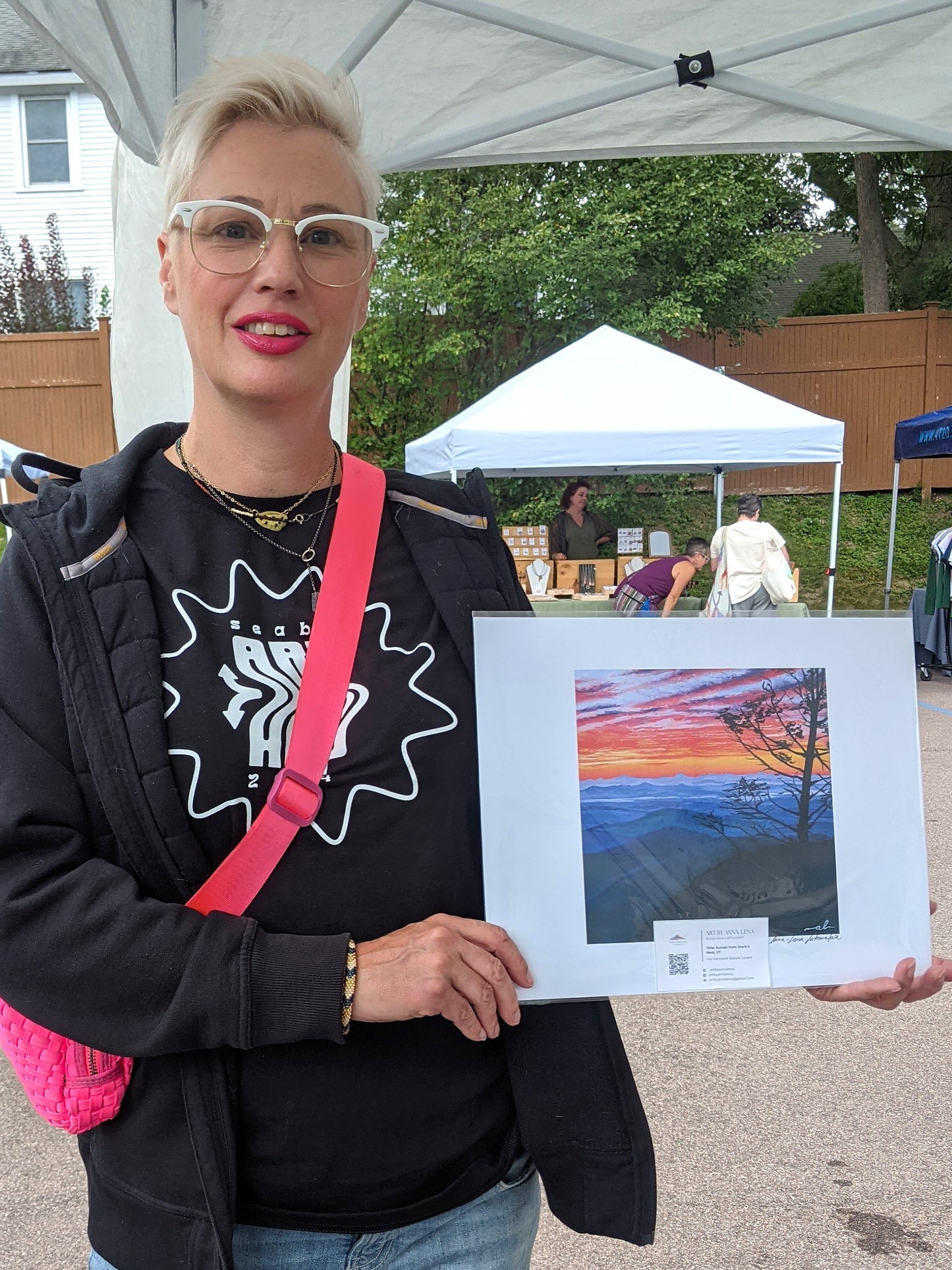 Sunset from Stark’s Nest, VT - Fine Art Print 11x14in