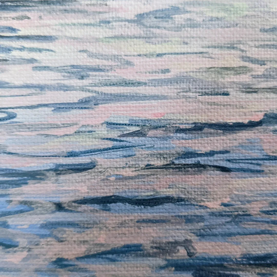 Shelburne Bay, VT - Original Painting 8x8in