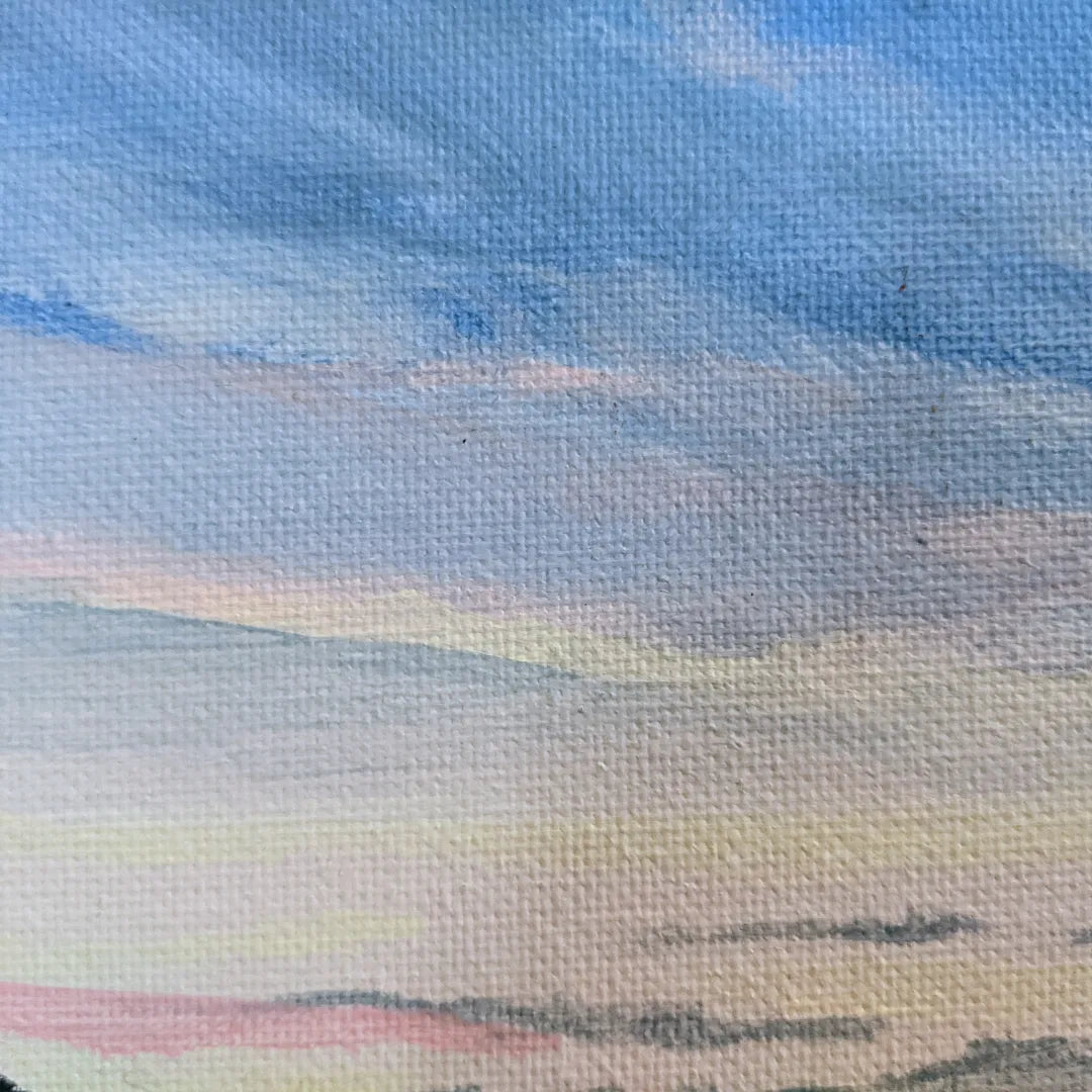 Shelburne Bay, VT - Original Painting 8x8in