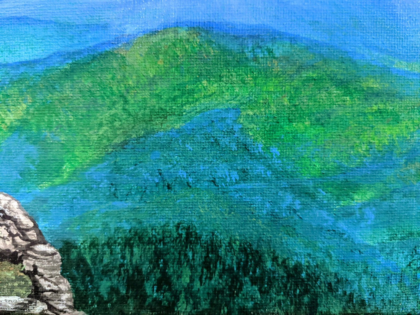 Camels Shade, VT - Original Painting 8x10in