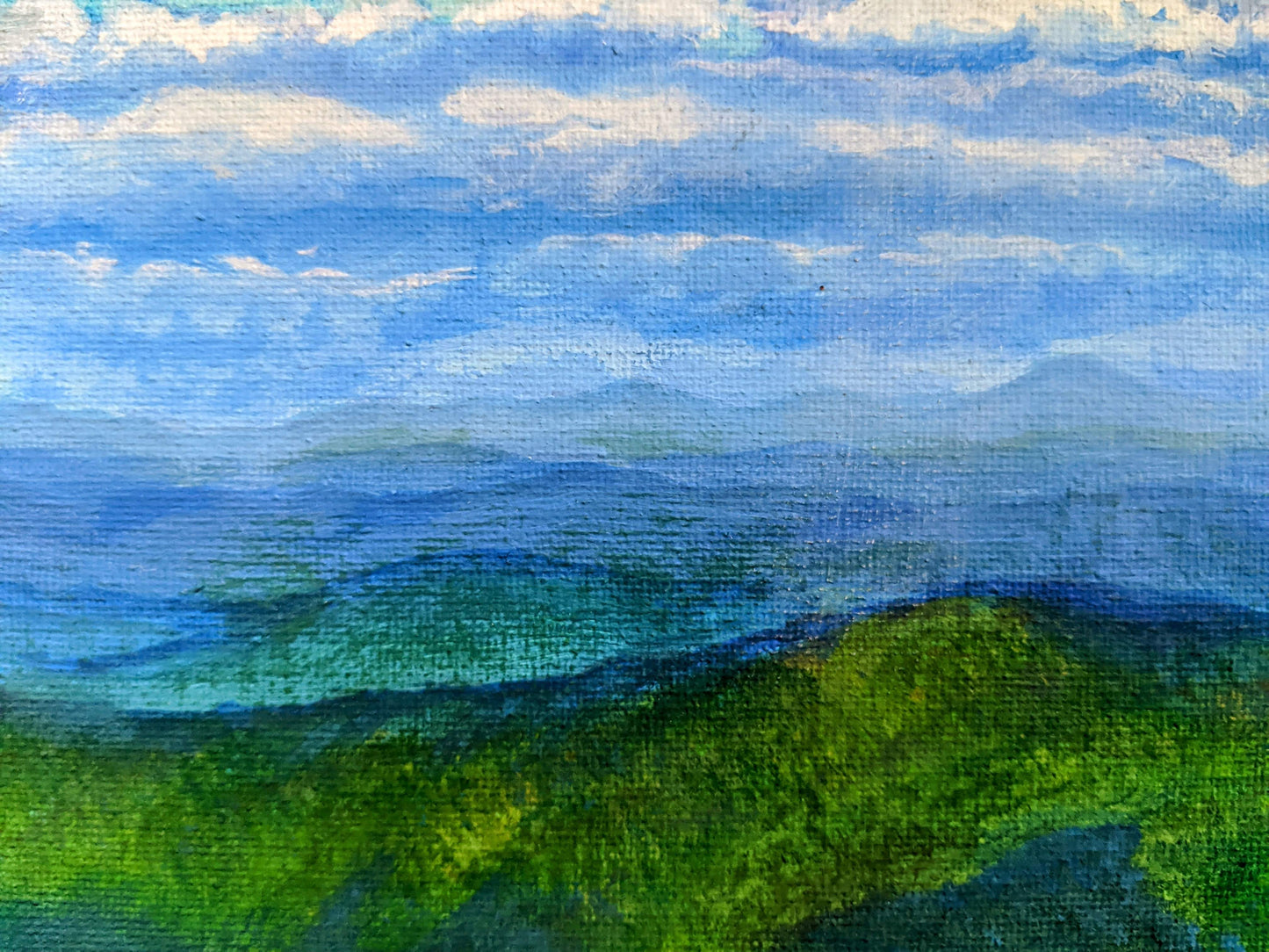 Camels Shade, VT - Original Painting 8x10in