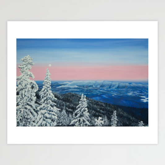 Winter´s Happy Place - Fine Art Prints 11x14in