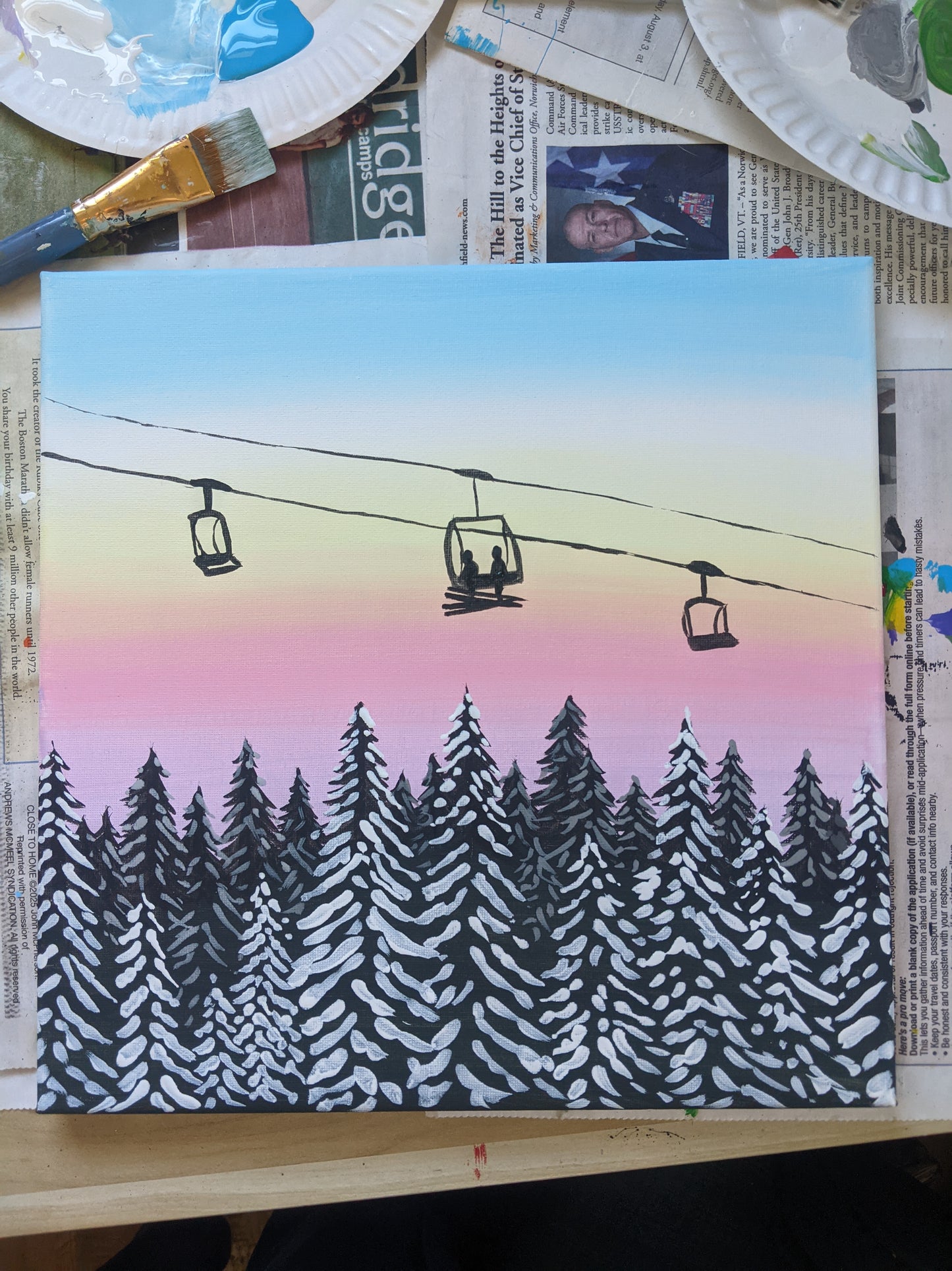 Paint & Sip Event @Tally Bar, Barre, VT on 11/22/2025