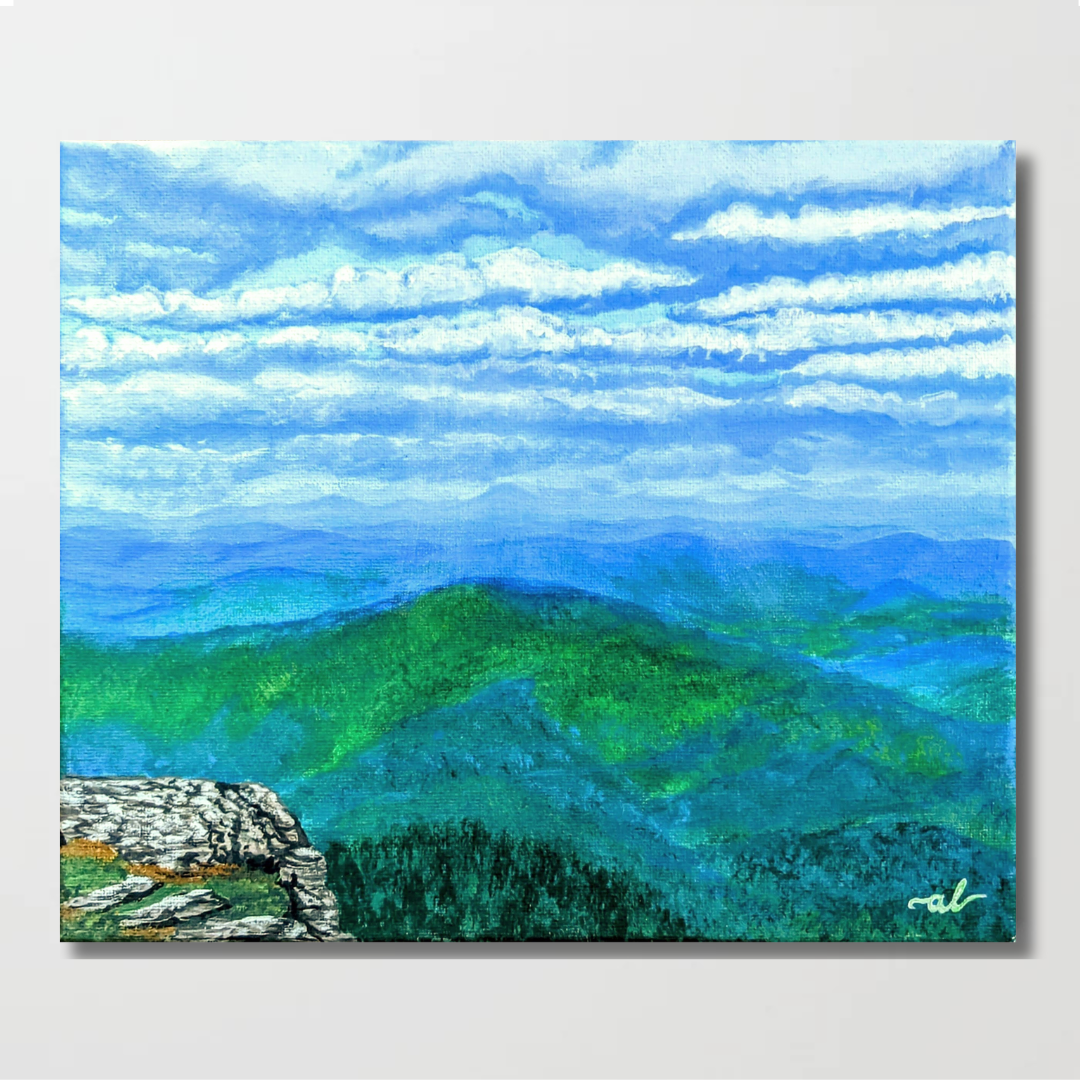 Camels Shade, VT - Original Painting 8x10in