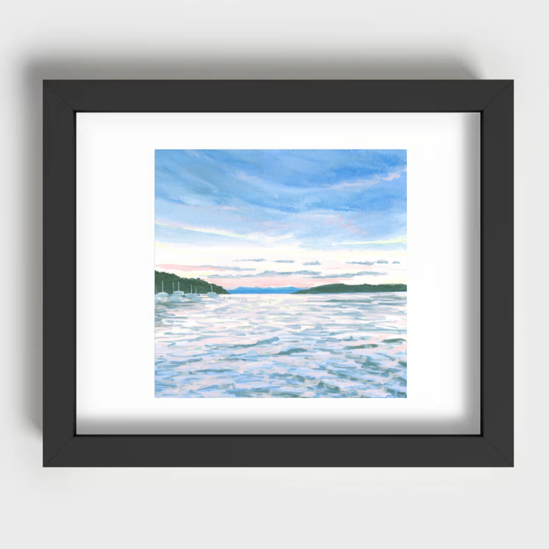 Shelburne Bay, VT - Fine Art Print 11x14in