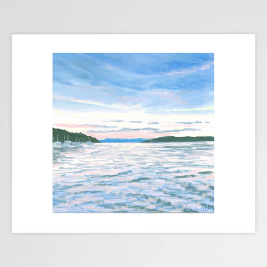 Shelburne Bay, VT - Fine Art Print 11x14in