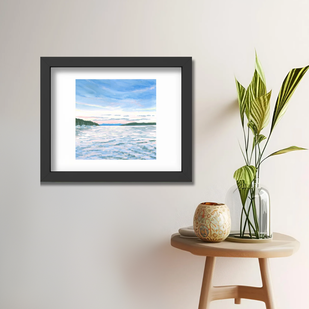 Shelburne Bay, VT - Fine Art Print 11x14in