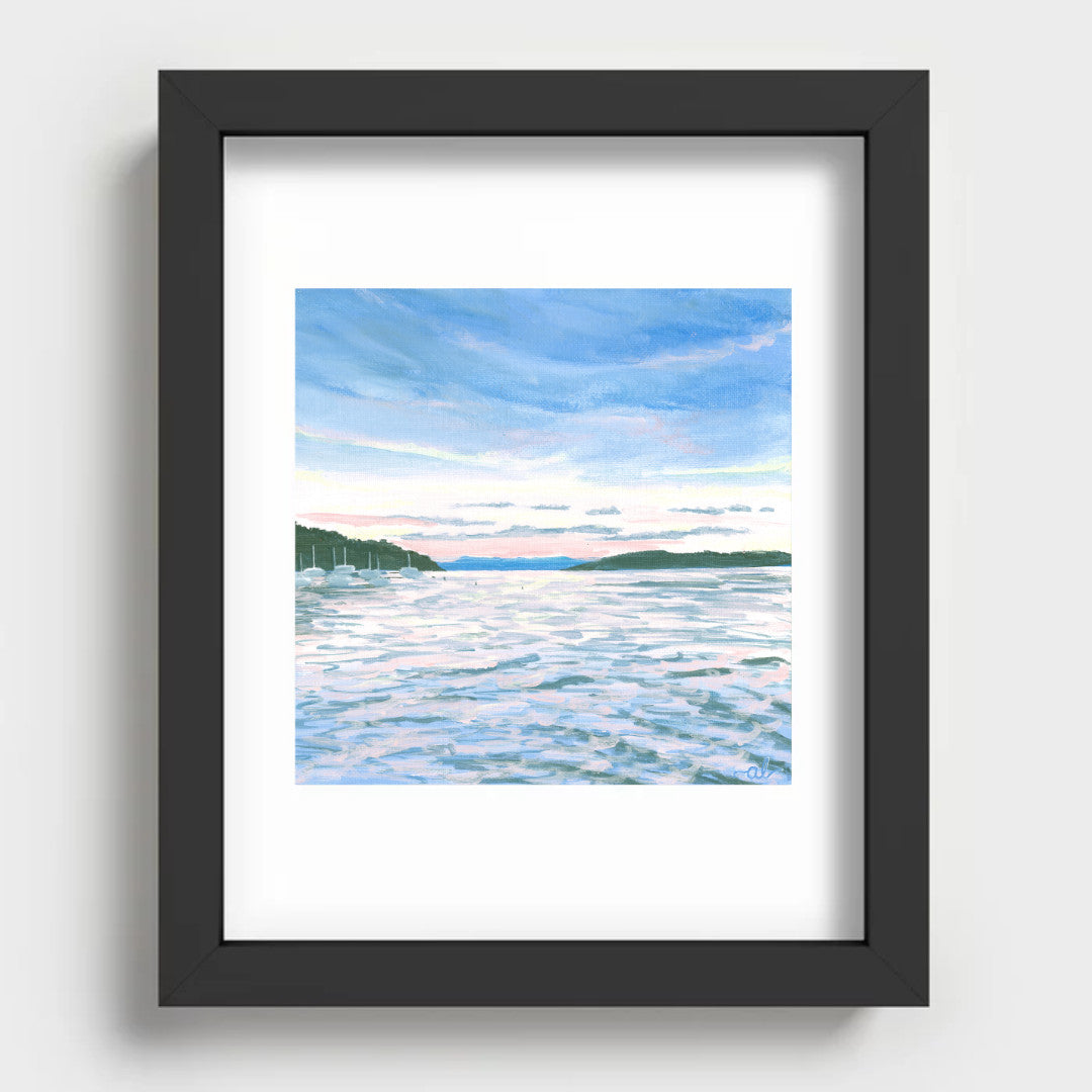 Shelburne Bay, VT - Fine Art Print 11x14in