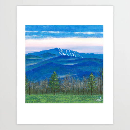 View from East Monpelier, VT - Fine Art Print 11x14in