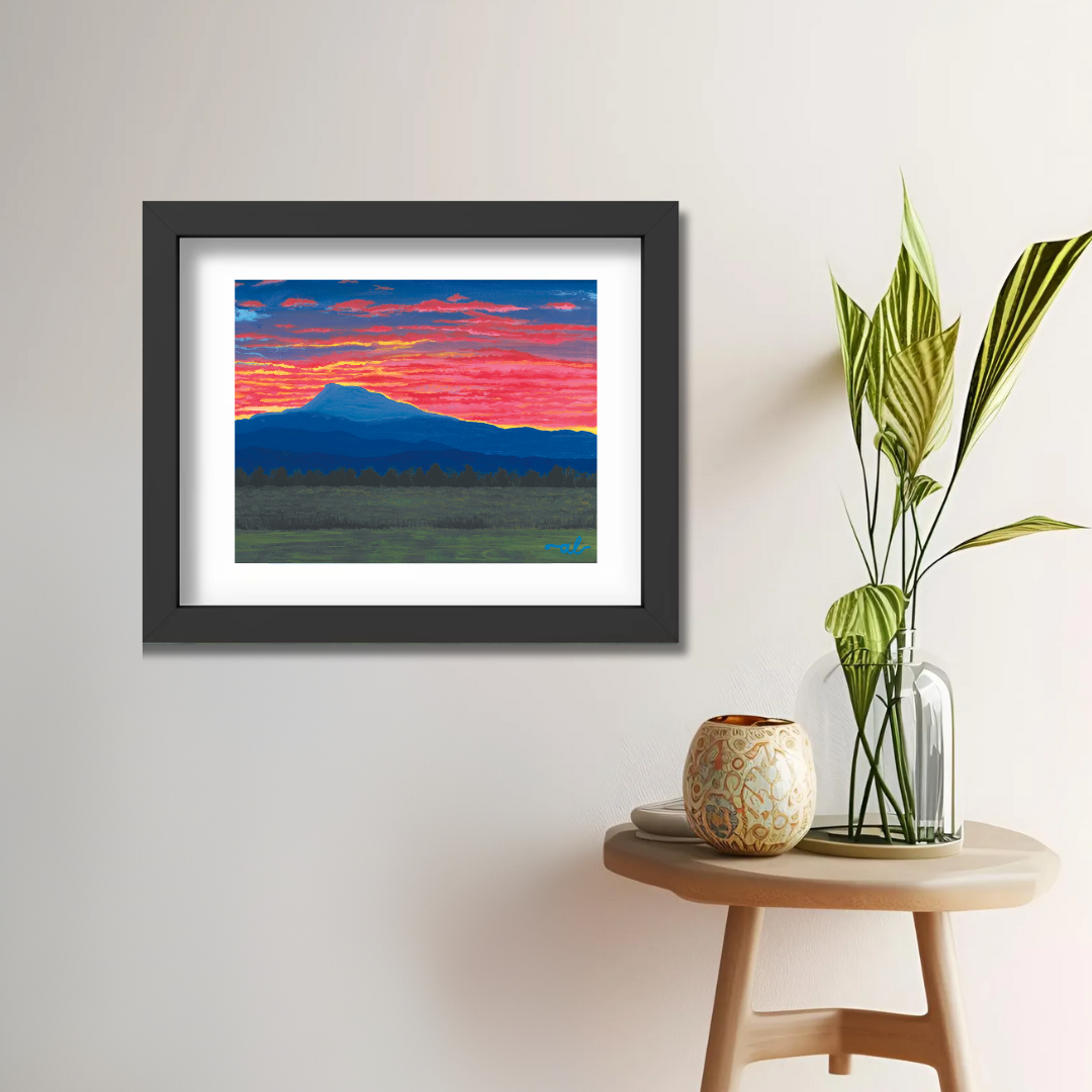 Camel’s Hump View from Barre, VT - Fine Art Print 11x14in